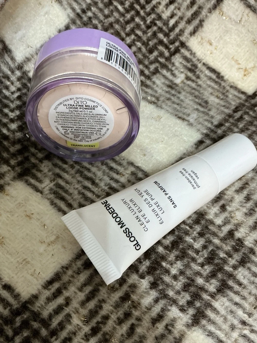 DITO ULTRA FINE TRANSLUCENT LOOSE POWDER & EYE CREAM